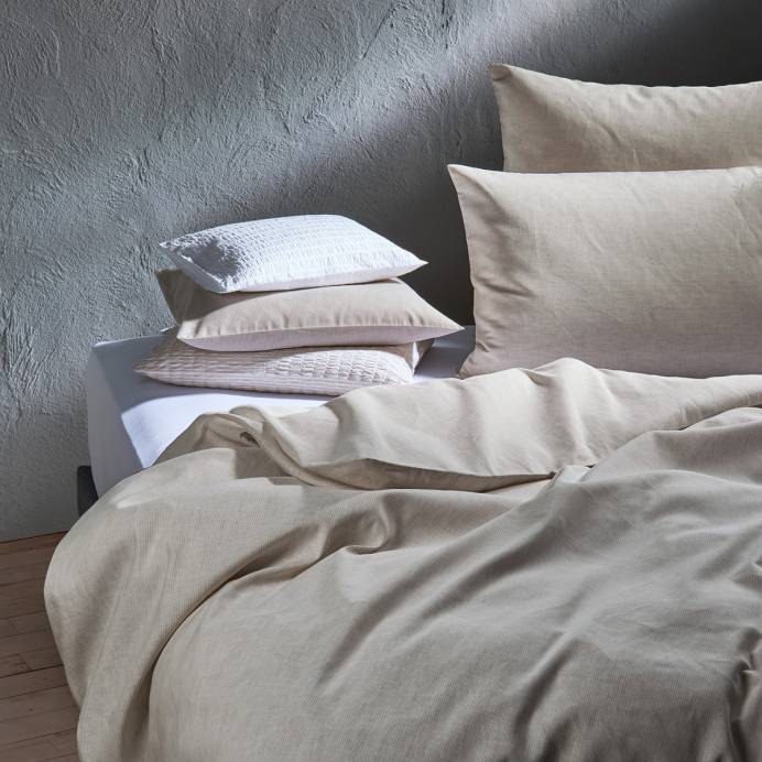 Christian Fischbacher Bettwäsche Halbleinen Make my Day