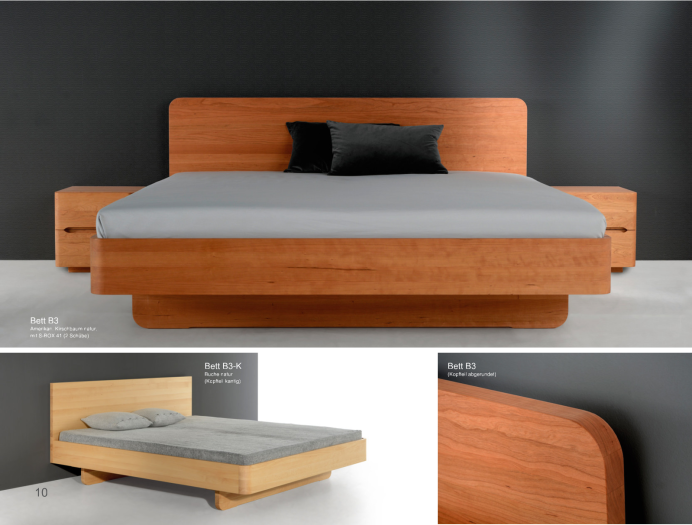 Massivholzbetten Zack Bett B3