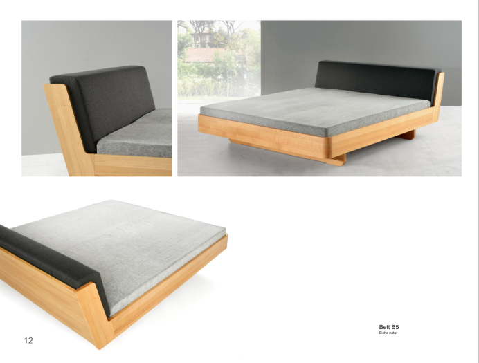 Massivholzbetten Zack Bett B5