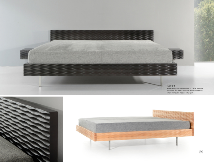 Massivholzbetten Zack Bett F1