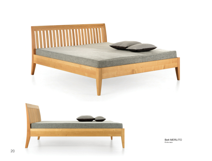Massivholzbetten Zack Bett Merlito