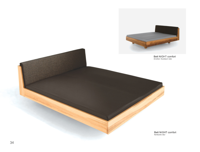 Massivholzbetten Zack Bett Night Comfort