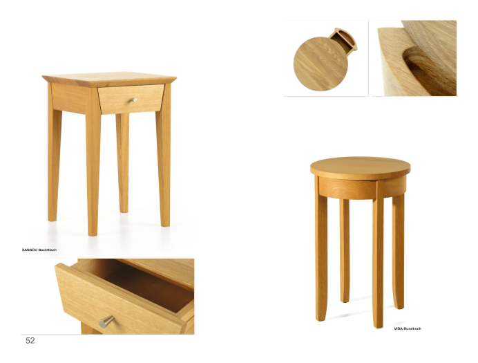 Massivholzbetten Zack Nachttisch Xanadu