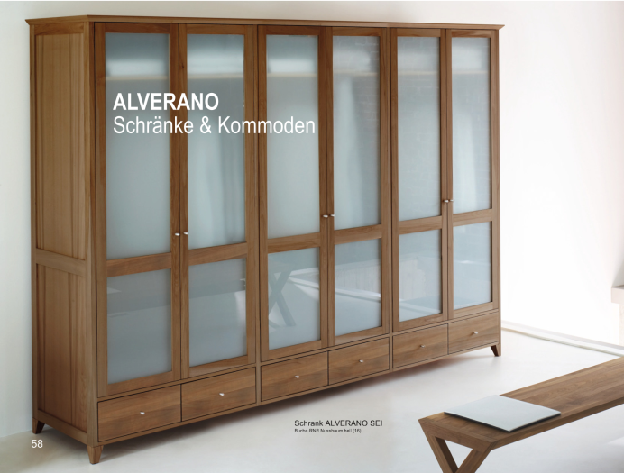 Massivholzbetten Zack Schrank Alvera