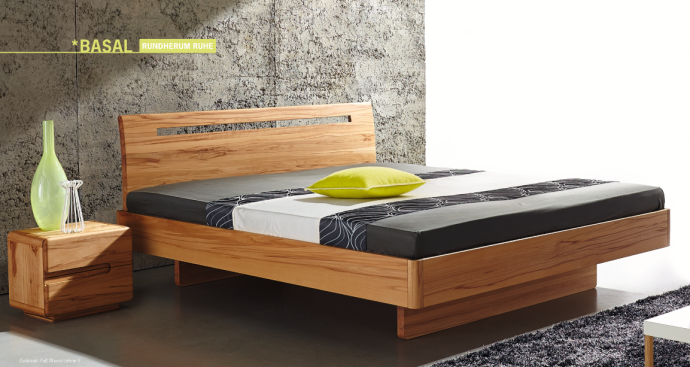 Zweigraum Massivholzbett Basal
