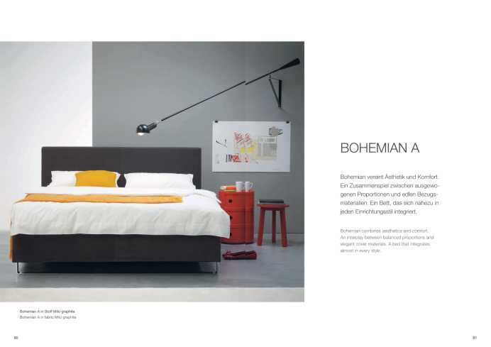 Polsterbetten Moeller Design Bett Bohemian A